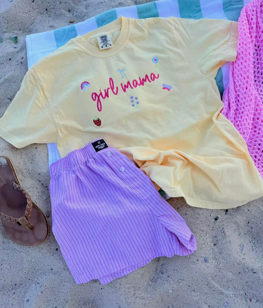 Embroidered Mama Graphic Tee Collection (ETA June)