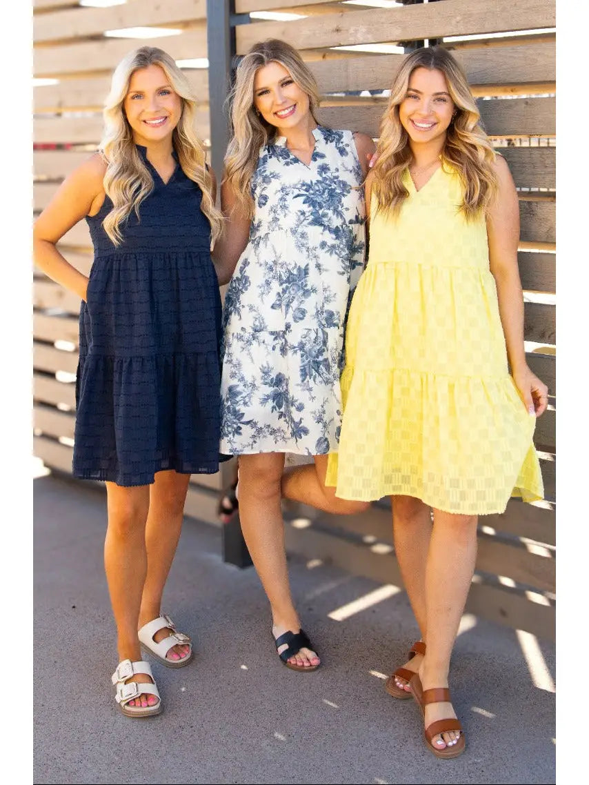 Sleeveless Tiered Dress
